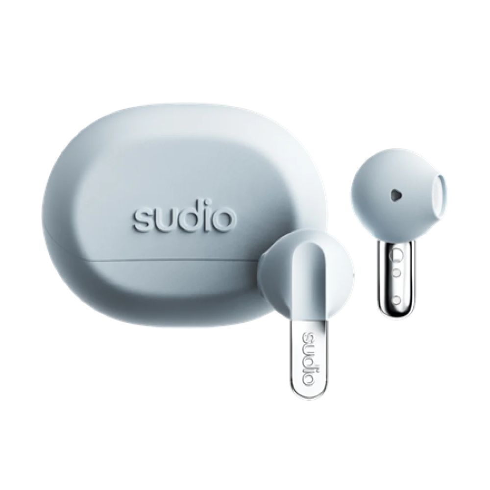 Sudio Earbuds , N3 , Bluetooth , On-ear , Microphone , Misty Blue , Wireless