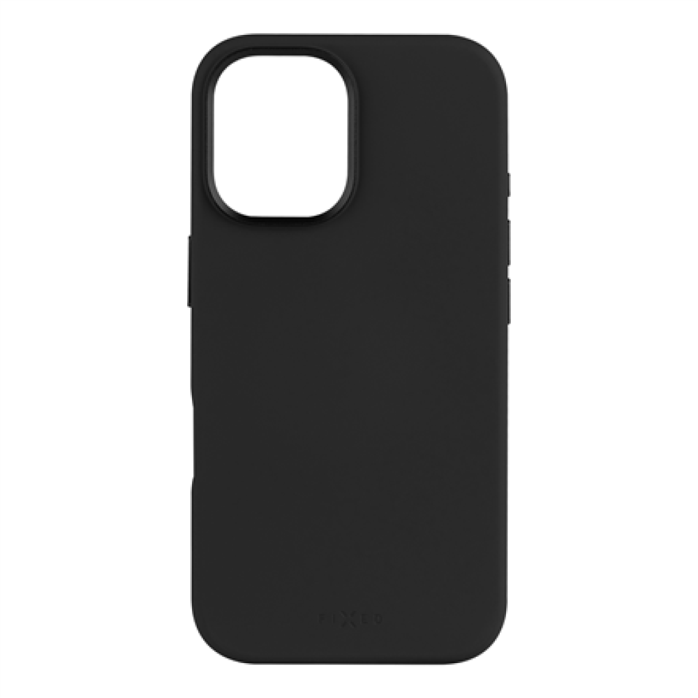 Fixed , MagFlow , Back Cover , Apple , iPhone 16 , Silicone , Black