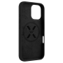 Fixed , MagFlow , Back Cover , Apple , iPhone 16 , Silicone , Black