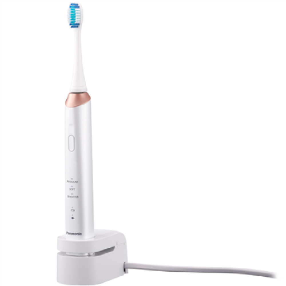 Panasonic , Sonic Electric Toothbrush , EW-DC12-W503 , Rechargeable , For adults , Number of brush heads included 1 , Number of teeth brushing modes 3 , Sonic technology , Golden White