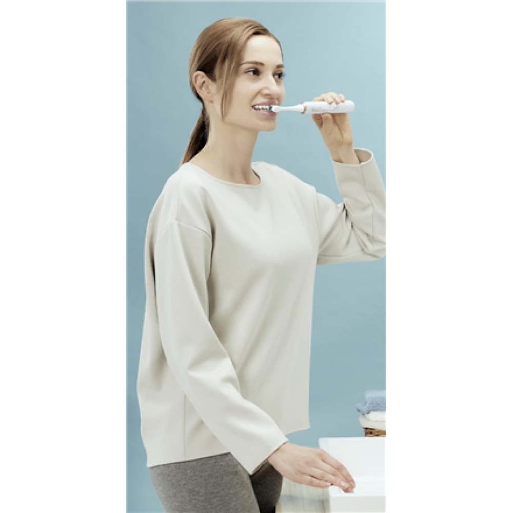 Panasonic , Sonic Electric Toothbrush , EW-DC12-W503 , Rechargeable , For adults , Number of brush heads included 1 , Number of teeth brushing modes 3 , Sonic technology , Golden White