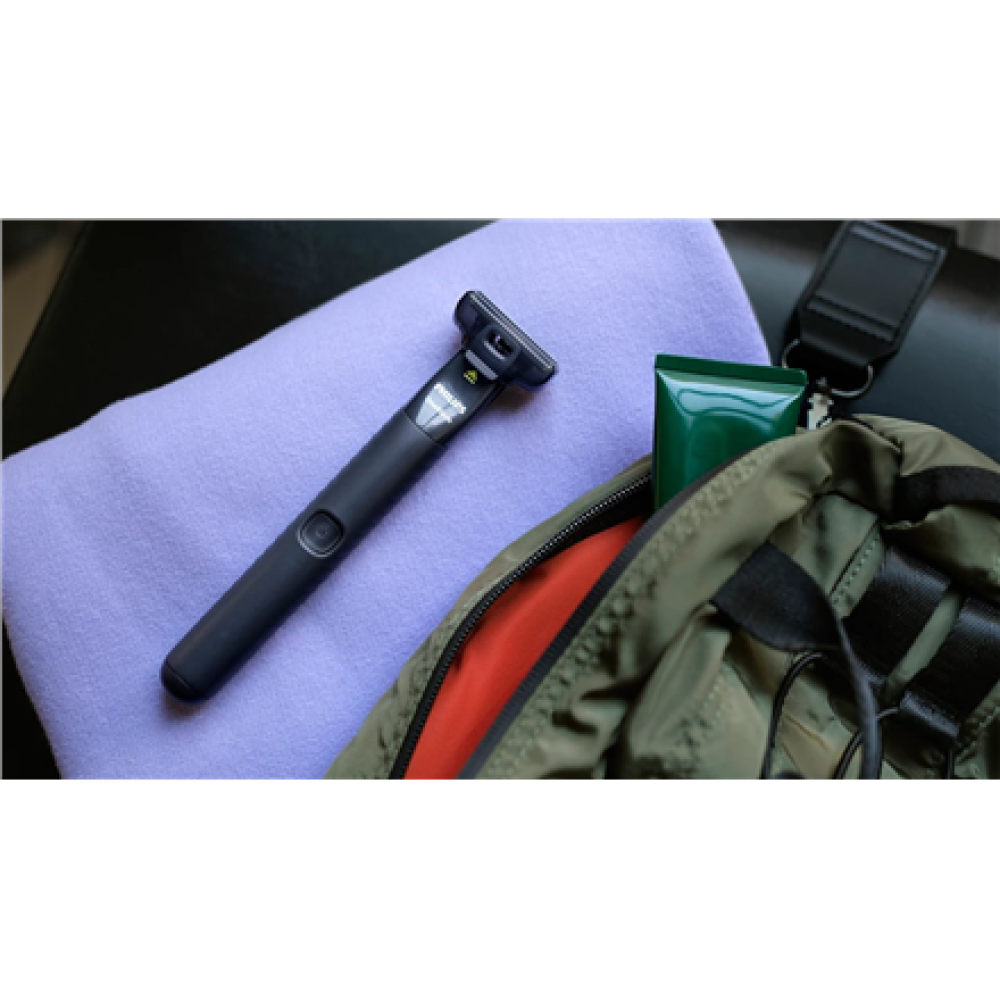 Philips , Shaver , OneBlade QP1424/65 , Operating time (max) 30 min , Wet & Dry , NiMH , Charcoal Grey