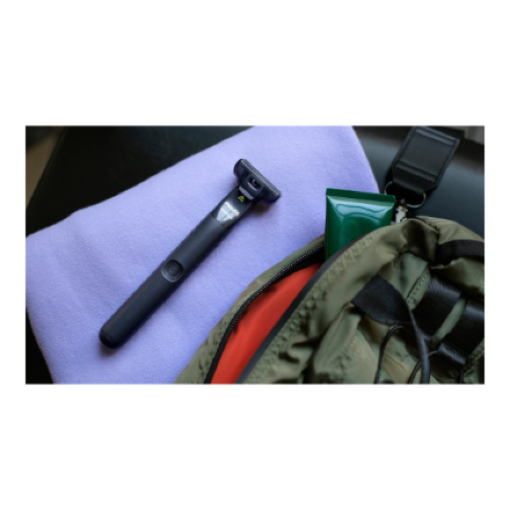 Philips , Shaver , OneBlade QP1424/65 , Operating time (max) 30 min , Wet & Dry , NiMH , Charcoal Grey