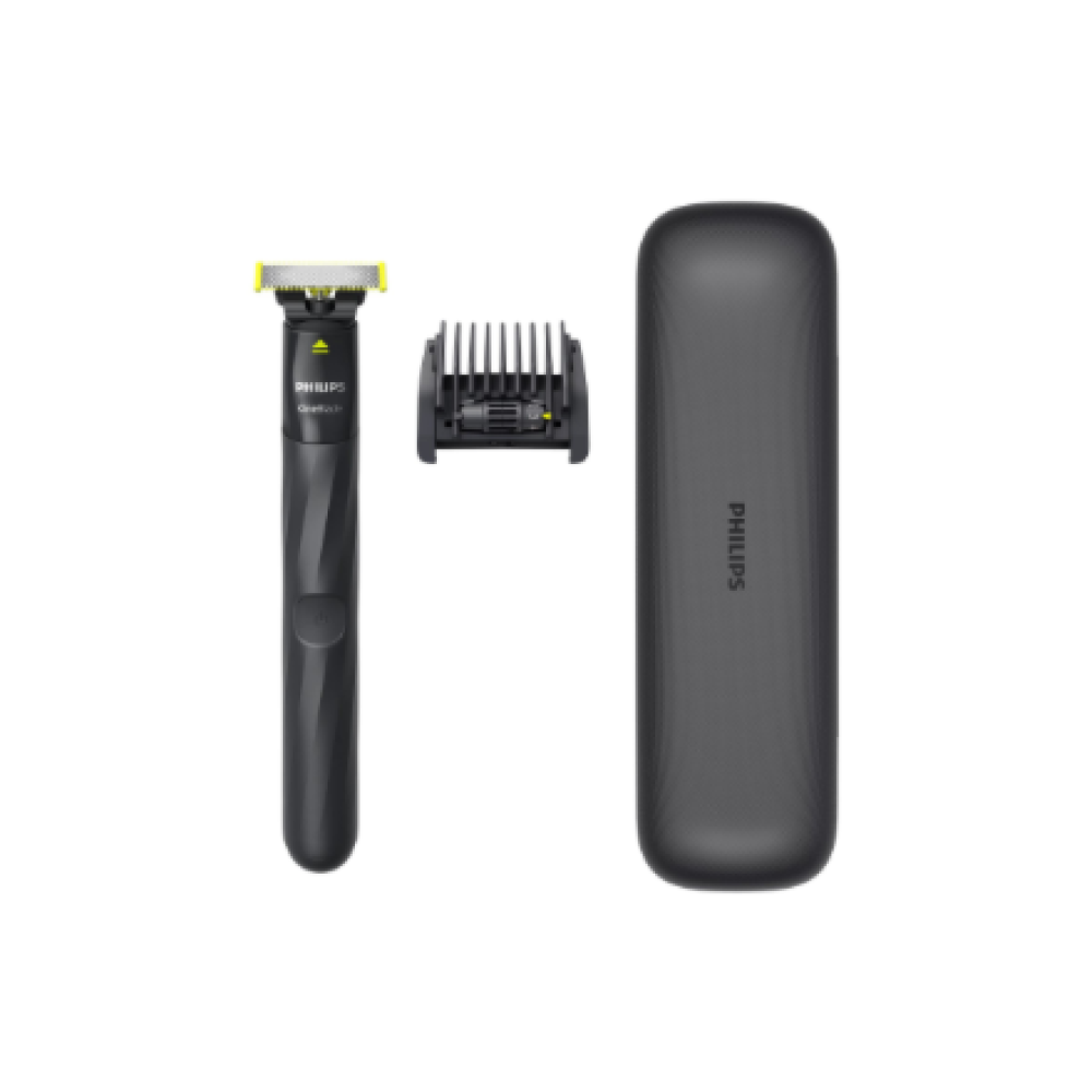 Philips , Shaver , OneBlade QP1424/65 , Operating time (max) 30 min , Wet & Dry , NiMH , Charcoal Grey
