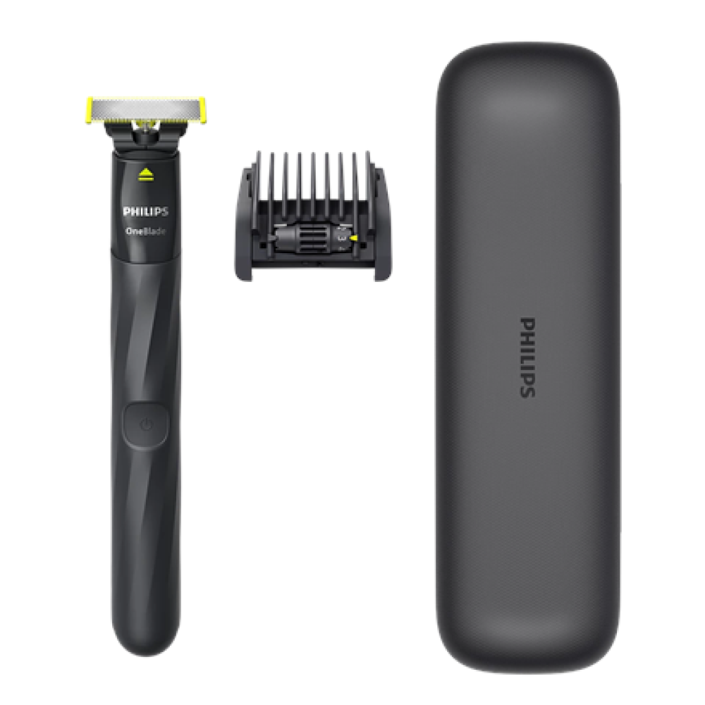 Philips , Shaver , OneBlade QP1424/65 , Operating time (max) 30 min , Wet & Dry , NiMH , Charcoal Grey