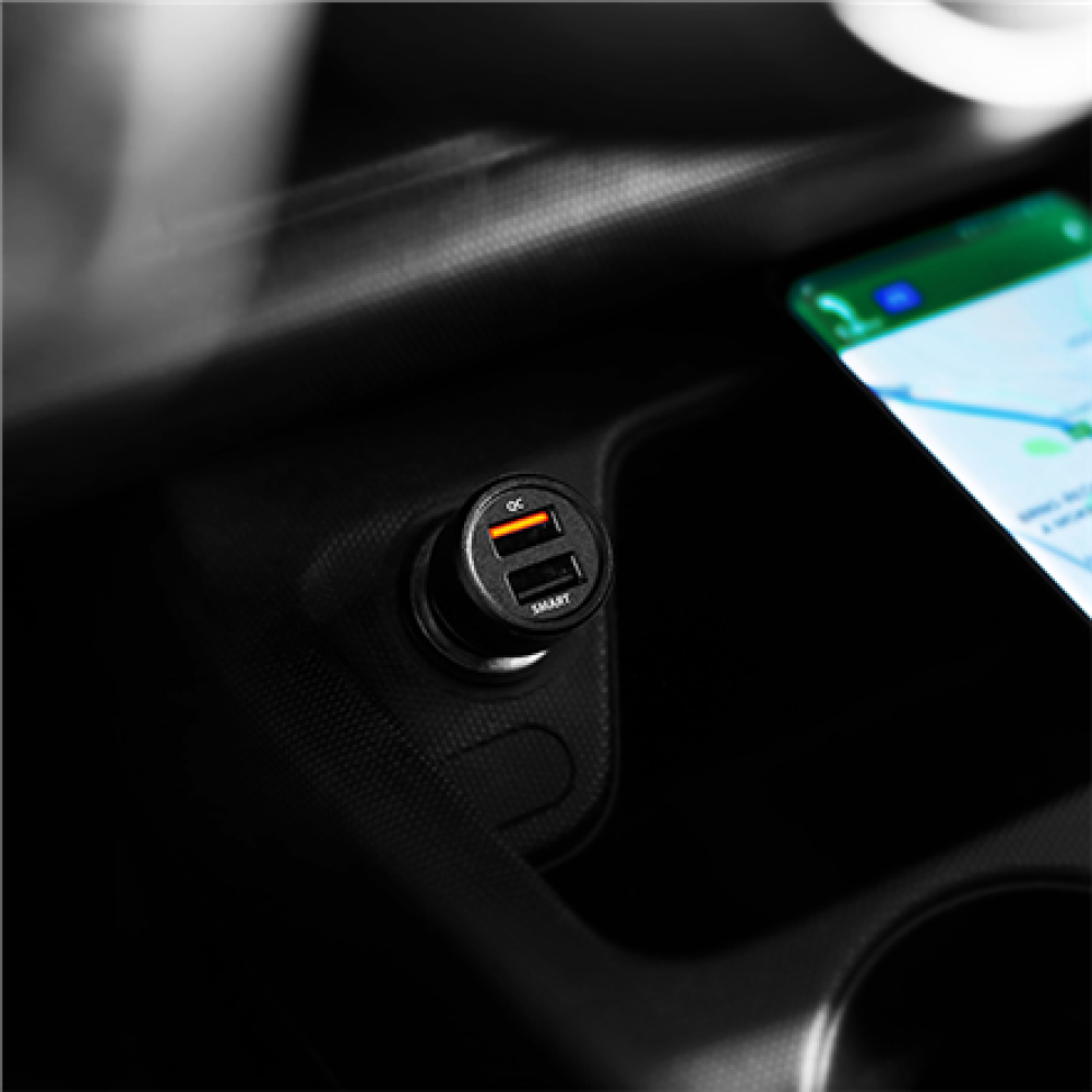 AXAGON Dual car charger, 31.5W , PWC-QC5