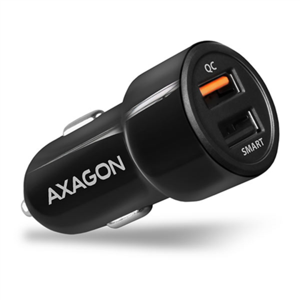 AXAGON Dual car charger, 31.5W , PWC-QC5