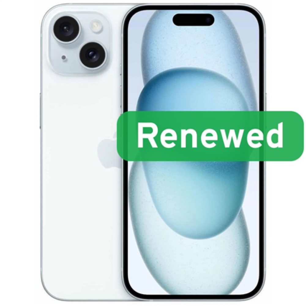 Apple Renew Grade A++ , Apple iPhone 15 , Blue , 6.1 , Super Retina XDR OLED , 128 GB , 5G , iOS