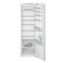 Bosch Serie 4 Refrigerator KIR81VFF0 Energy efficiency class F Built-in Larder Height 177.5 cm Fridge net capacity 319 L 37 dB White