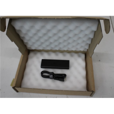 SALE OUT. Icy box IB-183M2 1x mSATA SSD to USB 3.0 host, aluminium, black , Raidsonic , REFURBISHED, WITHOUT ORIGINAL PACKAGING