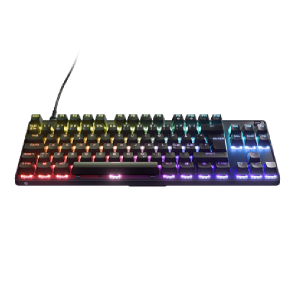 SteelSeries Gaming Keyboard Apex 9 TKL, RGB LED light, NOR, Black, Wired