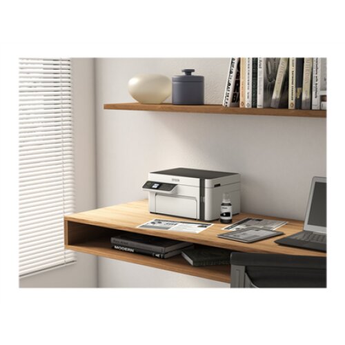 Epson , Multifunction compact printer , EcoTank M2120 , Inkjet , Mono , A4 , Wi-Fi , White