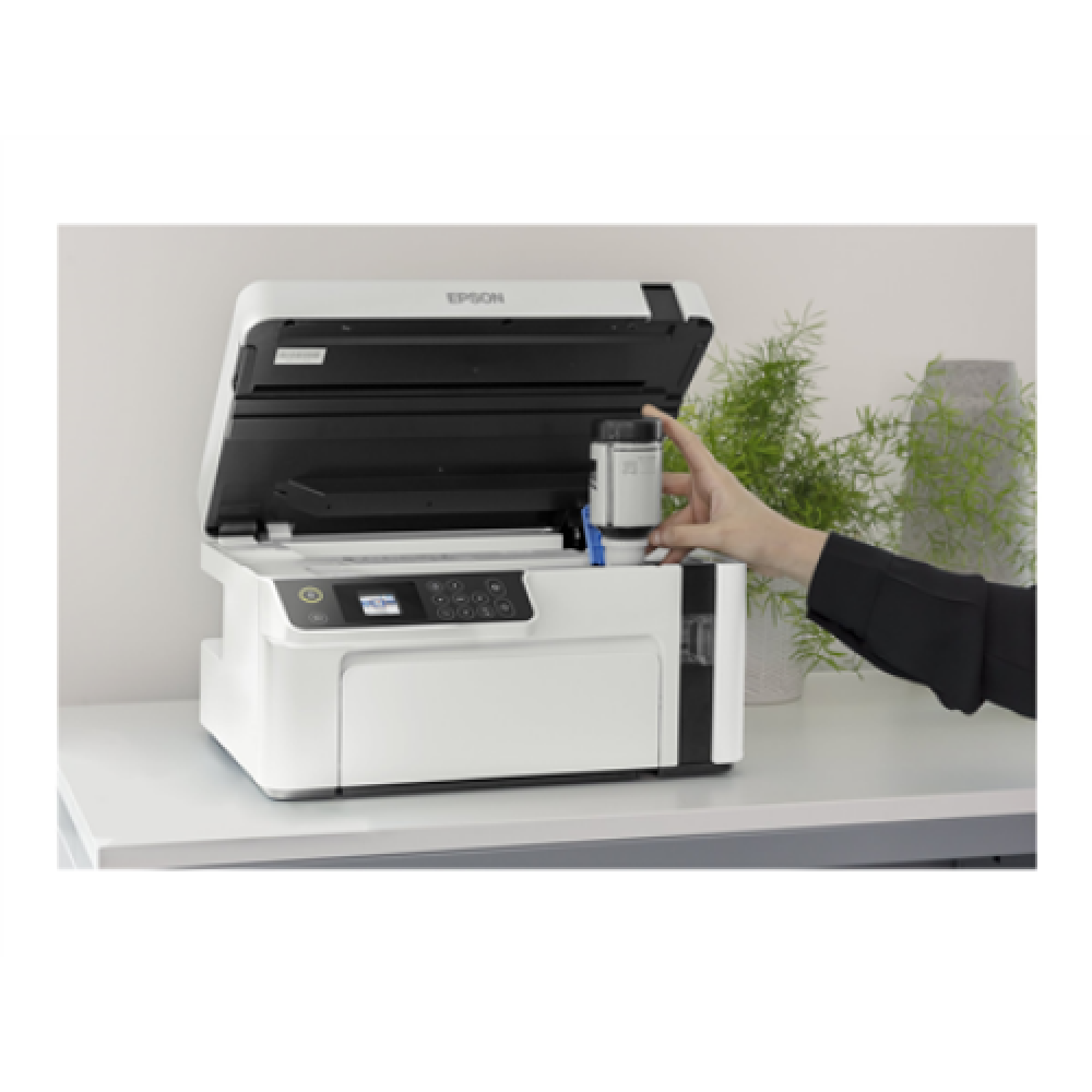 Epson Multifunction compact printer , EcoTank M2120 , Inkjet , Mono , A4 , Wi-Fi , White