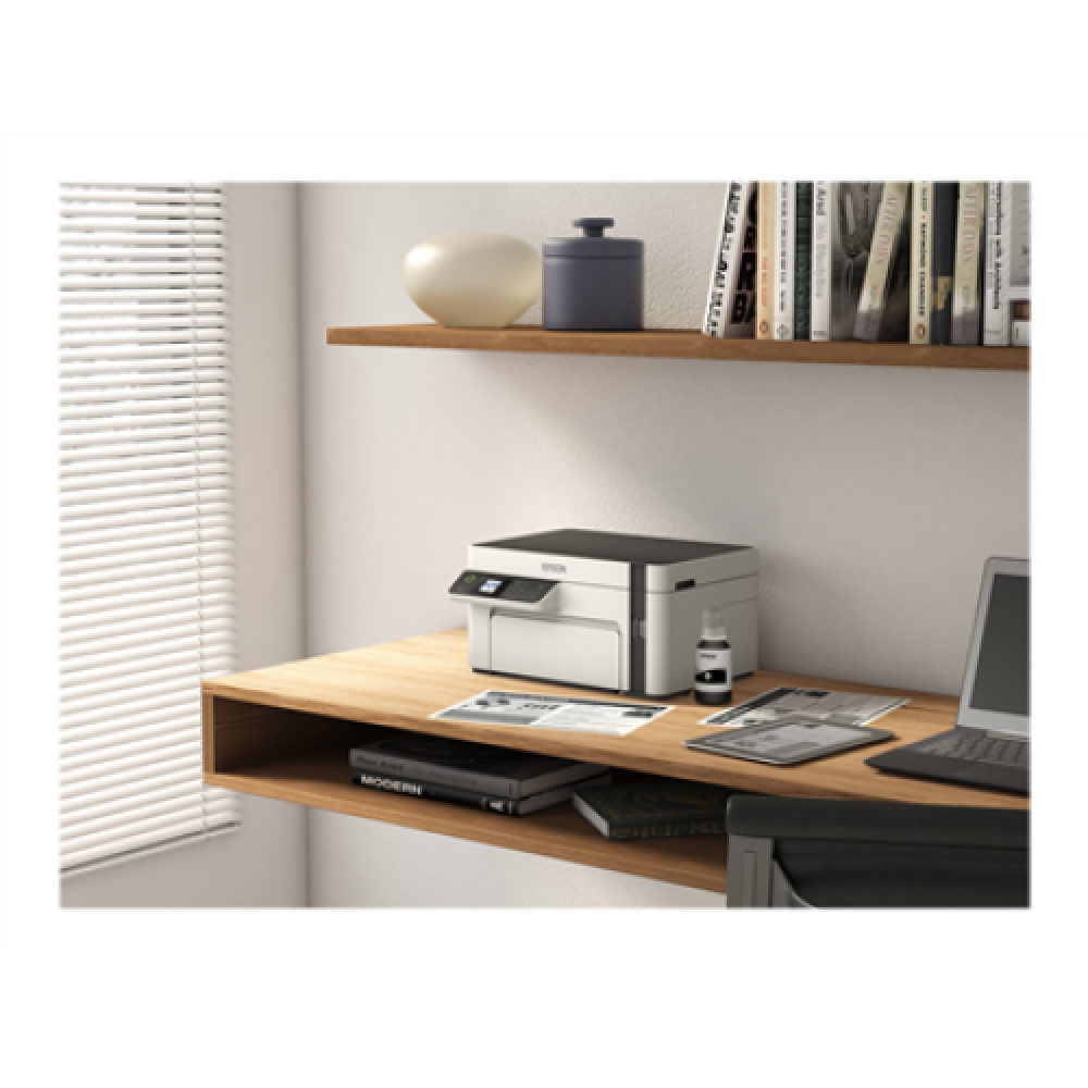 Epson Multifunction compact printer , EcoTank M2120 , Inkjet , Mono , A4 , Wi-Fi , White