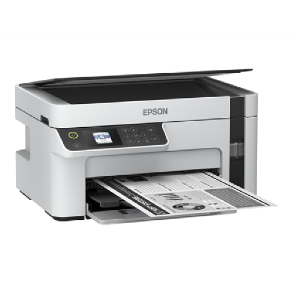 Epson Multifunction compact printer , EcoTank M2120 , Inkjet , Mono , A4 , Wi-Fi , White