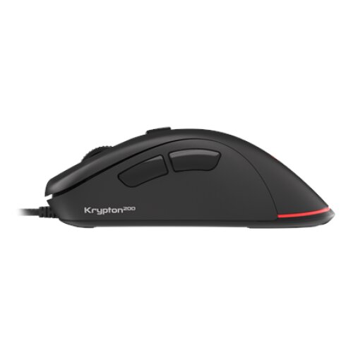 Genesis , Gaming Mouse , Krypton 200 , Wired , Black