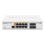MikroTik , Cloud Router Switch CRS112-8P-4S-IN , Web managed , Desktop , Gigabit Ethernet (copper) ports quantity 8 , SFP ports quantity 4 , 12 month(s)