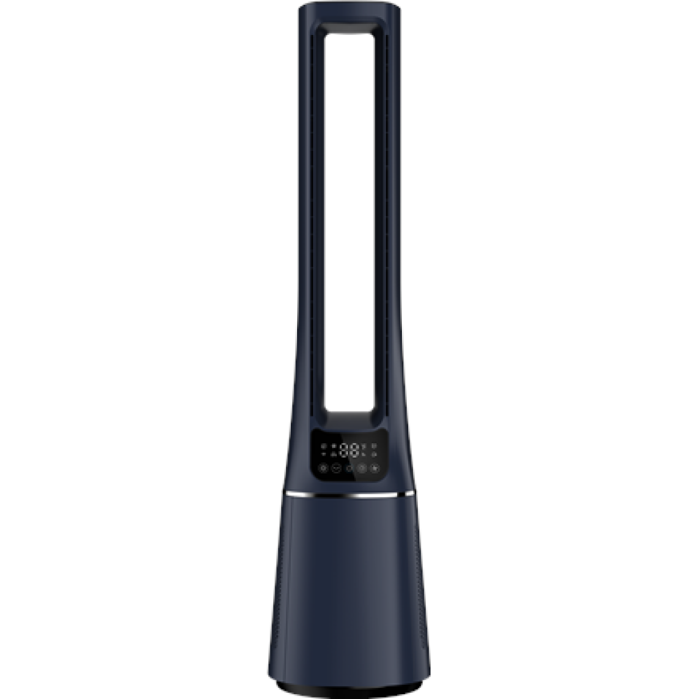 Midea , Bladeless Tower Fan with Air purifier , MFP-120i , Stand fan , Dark Blue , Diameter 15 cm , Number of speeds 10 , Oscillation , Remote control , Timer