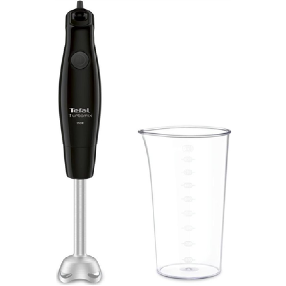 HB1218 TEFAL , Blender , Turbomix HB1218 , Hand Blender , 350 W , Jar material Plastic , Jar capacity 0.8 L , Black