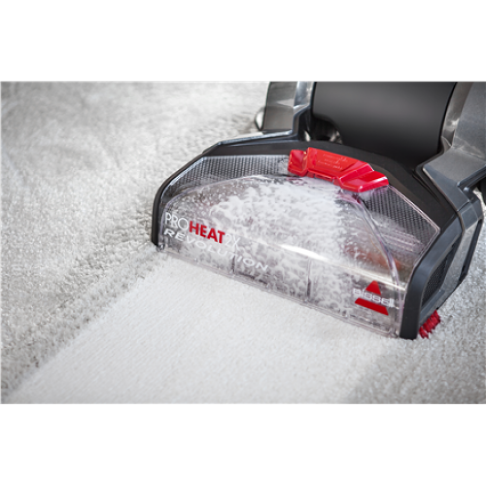 Bissell , Carpet Cleaner , ProHeat 2x Revolution , Corded operating , Handstick , Washing function , 800 W , - V , Red/Titanium , Warranty 24 month(s)