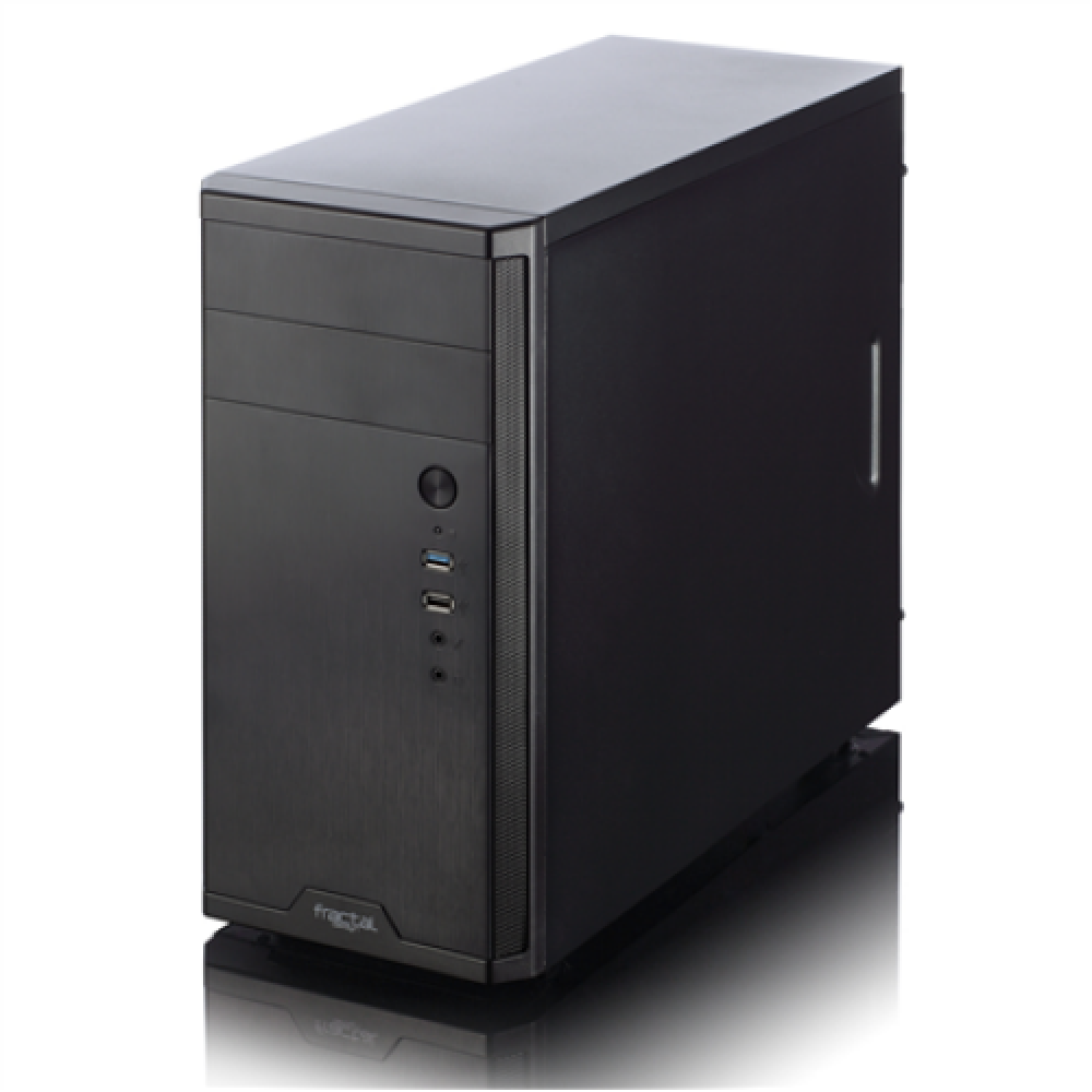 Fractal Design , CORE 1100 , Black , Micro ATX , Power supply included No , ATX PSUs, up to 185mm if a typical-length optical drive is mounted