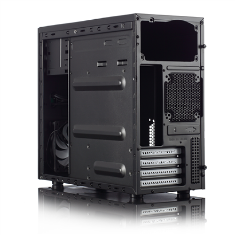 Fractal Design , CORE 1100 , Black , Micro ATX , Power supply included No , ATX PSUs, up to 185mm if a typical-length optical drive is mounted