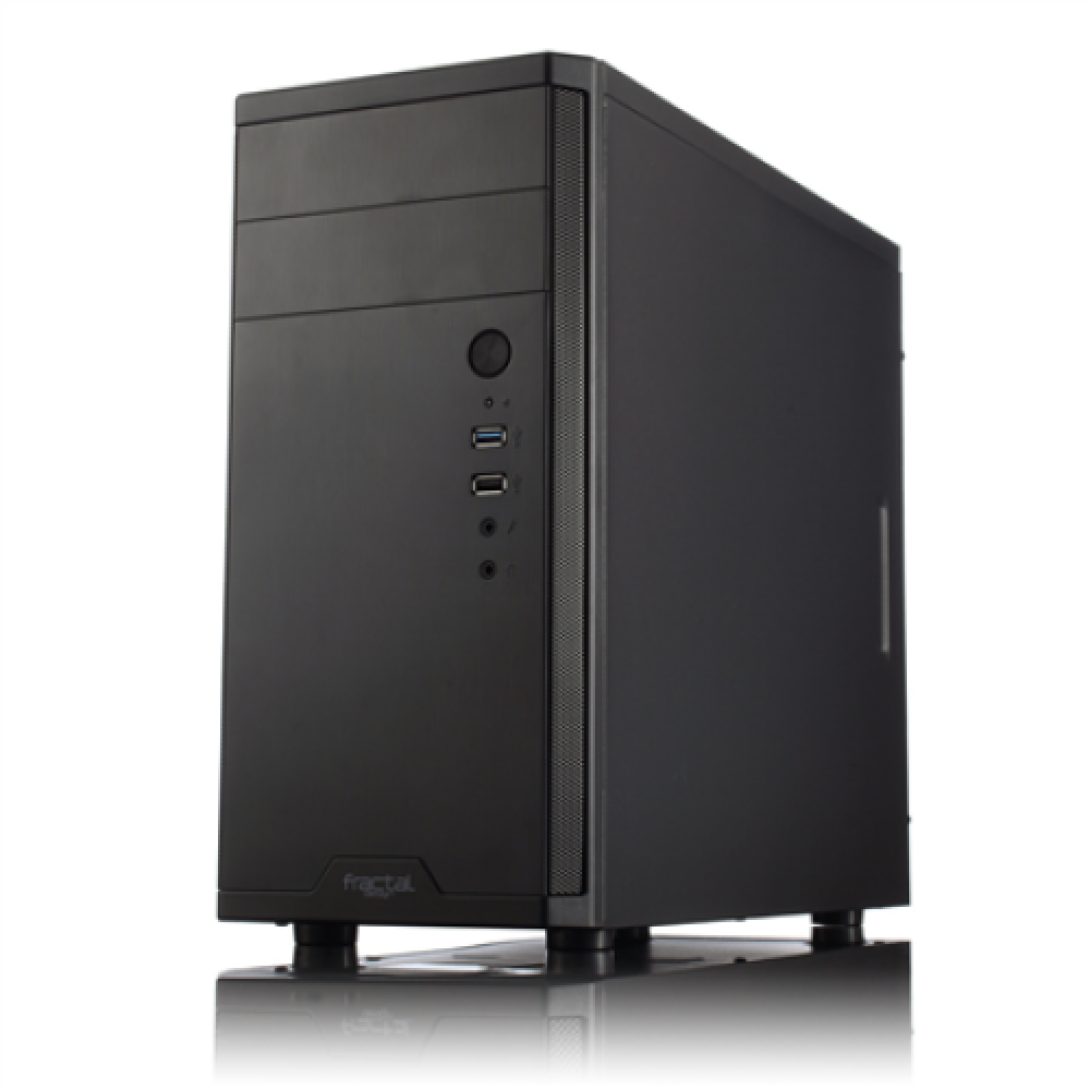 Fractal Design , CORE 1100 , Black , Micro ATX , Power supply included No , ATX PSUs, up to 185mm if a typical-length optical drive is mounted
