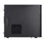 Fractal Design , CORE 1100 , Black , Micro ATX , Power supply included No , ATX PSUs, up to 185mm if a typical-length optical drive is mounted