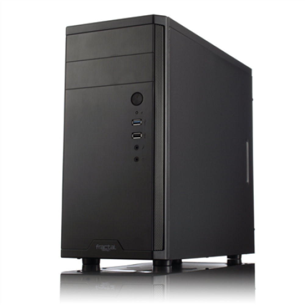 Fractal Design , CORE 1100 , Black , Micro ATX , Power supply included No , ATX PSUs, up to 185mm if a typical-length optical drive is mounted