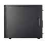 Fractal Design , CORE 1100 , Black , Micro ATX , Power supply included No , ATX PSUs, up to 185mm if a typical-length optical drive is mounted