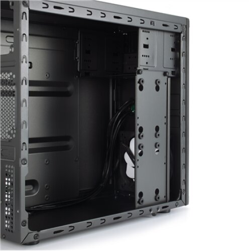 Fractal Design , CORE 1100 , Micro ATX , ATX PSUs, up to 185mm if a typical-length optical drive is mounted , Black