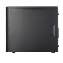 Fractal Design , CORE 1100 , Black , Micro ATX , Power supply included No , ATX PSUs, up to 185mm if a typical-length optical drive is mounted