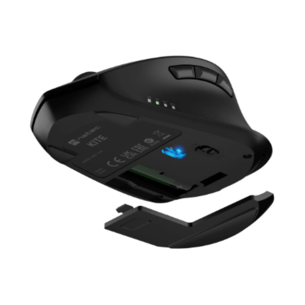 Natec Kite , Wireless , Bluetooth, 2.4GHz , Black
