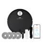 ETA , Robotic Vacuum Cleaner , ETA724390000 Aquilo PRO , Wet&Dry , Operating time (max) 180 min , Li-ion , 5200 mAh , Dust capacity 2.5 L , 4000 Pa , Black