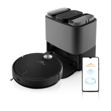 ETA , Robotic Vacuum Cleaner , ETA724390000 Aquilo PRO , Wet&Dry , Operating time (max) 180 min , Li-ion , 5200 mAh , Dust capacity 2.5 L , 4000 Pa , Black