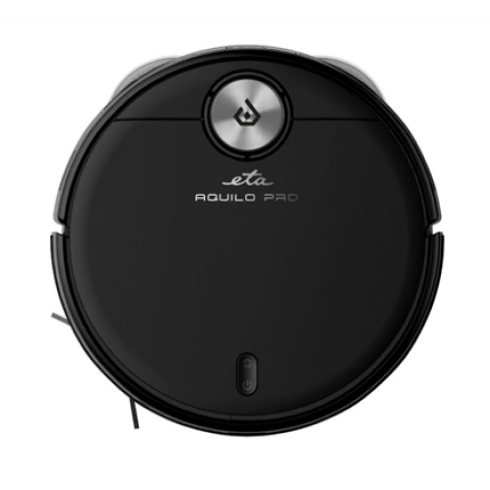 ETA , Robotic Vacuum Cleaner , ETA724390000 Aquilo PRO , Wet&Dry , Operating time (max) 180 min , Li-ion , 5200 mAh , Dust capacity 2.5 L , 4000 Pa , Black