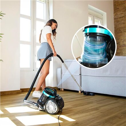 Cecotec Vacuum cleaner , The Conga Rockstar Cyclonic Plus , Bagless , Dust capacity 2 L , Power 800 W , Black