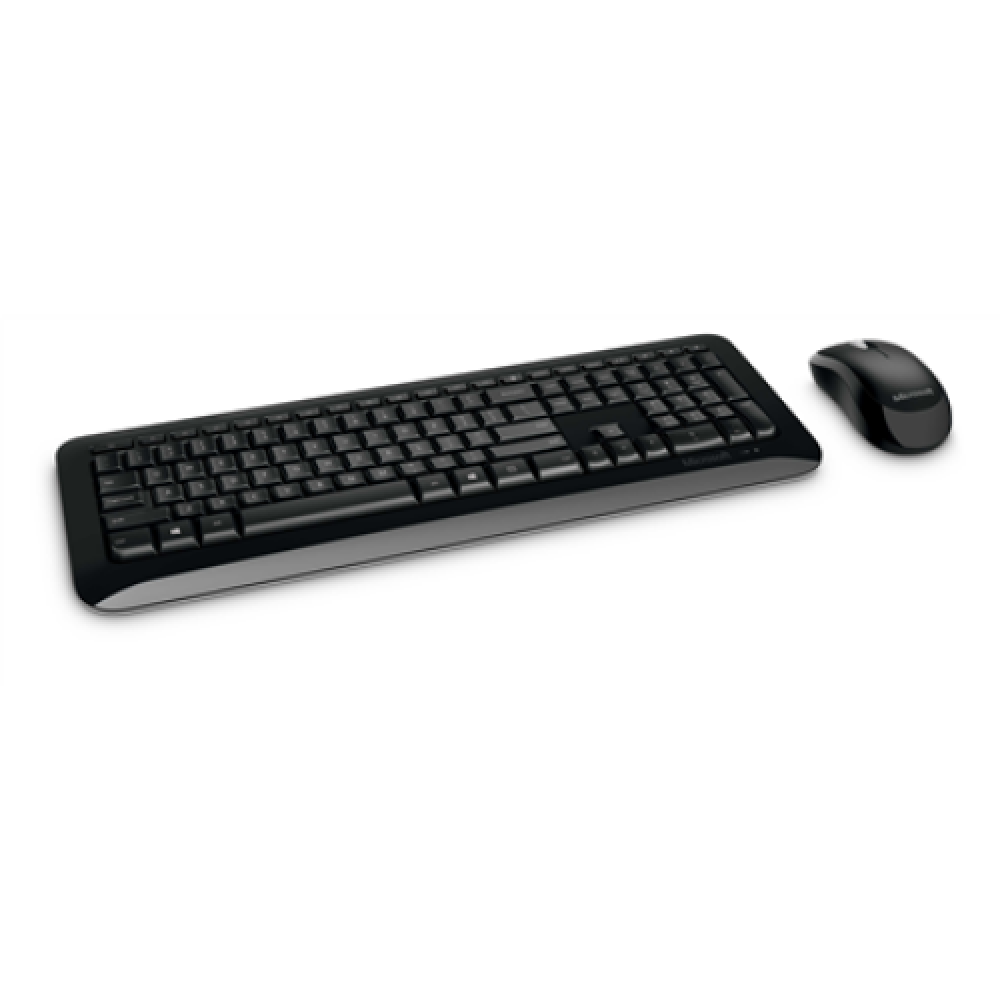 Microsoft Wireless Desktop 850 (AES) Keyboard and Mouse Set Wireless Mouse included US Black English,Danish,Finnish,NO/SV Numeric keypad 601 g