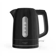 Adler Kettle , AD 1380b , Electric , 2200 W , 1 L , Polypropylene , 360° rotational base , Black