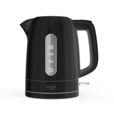 Adler Kettle , AD 1380b , Electric , 2200 W , 1 L , Polypropylene , 360° rotational base , Black Adler Kettle , AD 1380b , Electric , 2200 W , 1 L , Polypropylene , 360° rotational base , Black