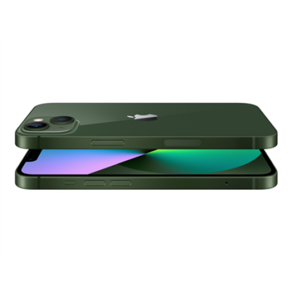 Apple , iPhone 13 , Green , 6.1 , Super Retina XDR OLED , 1170 x 2532 pixels , Apple , A15 Bionic , Internal RAM 4 GB , 256 GB , Dual SIM , Nano-SIM , 3G , 4G , 5G , Main camera 12+12 MP , Secondary camera 12 MP , iOS , 15 , 3240 mAh