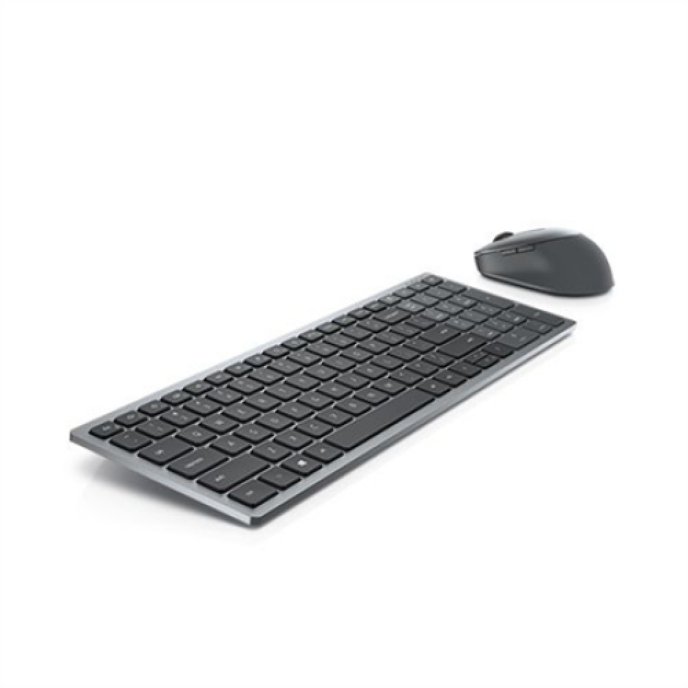 Dell , Keyboard and Mouse , KM7120W , Keyboard and Mouse Set , Wireless , Batteries included , US , Bluetooth , Titan Gray , Numeric keypad , Wireless connection