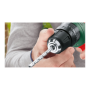 Bosch , Cordless Drill Driver EasyDrill 18V-40, 2 x 2.0 Ah