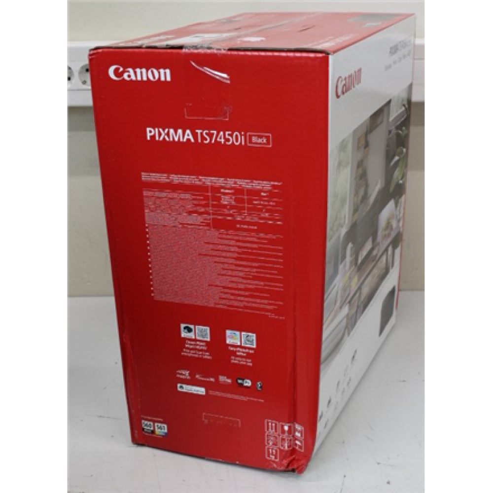 Canon Canon PIXMA , Colour , Inkjet , Multifunction printer , Wi-Fi , Maximum ISO A-series paper size A4 , Black , DAMAGED PACKAGING