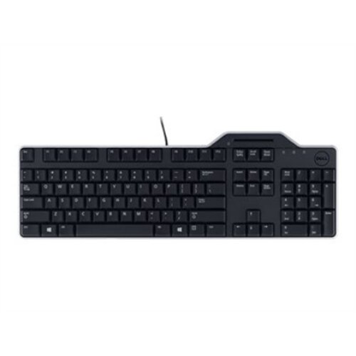 Dell , KB813 , Smartcard keyboard , Wired , Russian , Black