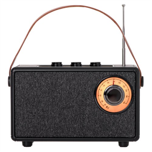 Camry , Speaker with radio , CR 1902 B , Black , Wireless connection
