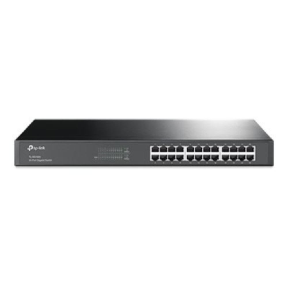TP-LINK , 24-Port Gigabit Rackmount Switch , TL-SG1024 , Unmanaged , Rackmountable
