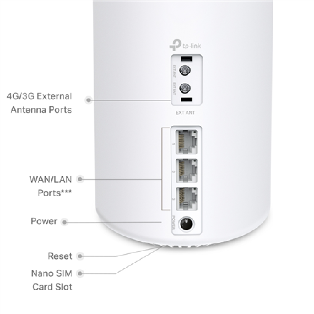 TP-LINK Deco X10-4G(1-pack) 4G+ AX1500 Whole Home Mesh Wi-Fi 6 Router , TP-LINK 4G+ AX1500 Whole Home Mesh Wi-Fi 6 Router , Deco X10-4G (1-pack) , 802.11ax , 1201 Mbit/s , Mesh Support No , MU-MiMO No , No mobile broadband