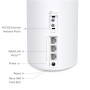 TP-LINK Deco X10-4G(1-pack) 4G+ AX1500 Whole Home Mesh Wi-Fi 6 Router , TP-LINK , 4G+ AX1500 Whole Home Mesh Wi-Fi 6 Router , Deco X10-4G (1-pack) , 802.11ax , 1201 Mbit/s , Mesh Support No , MU-MiMO No , No mobile broadband