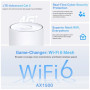 TP-LINK Deco X10-4G(1-pack) 4G+ AX1500 Whole Home Mesh Wi-Fi 6 Router , TP-LINK , 4G+ AX1500 Whole Home Mesh Wi-Fi 6 Router , Deco X10-4G (1-pack) , 802.11ax , 1201 Mbit/s , Mesh Support No , MU-MiMO No , No mobile broadband